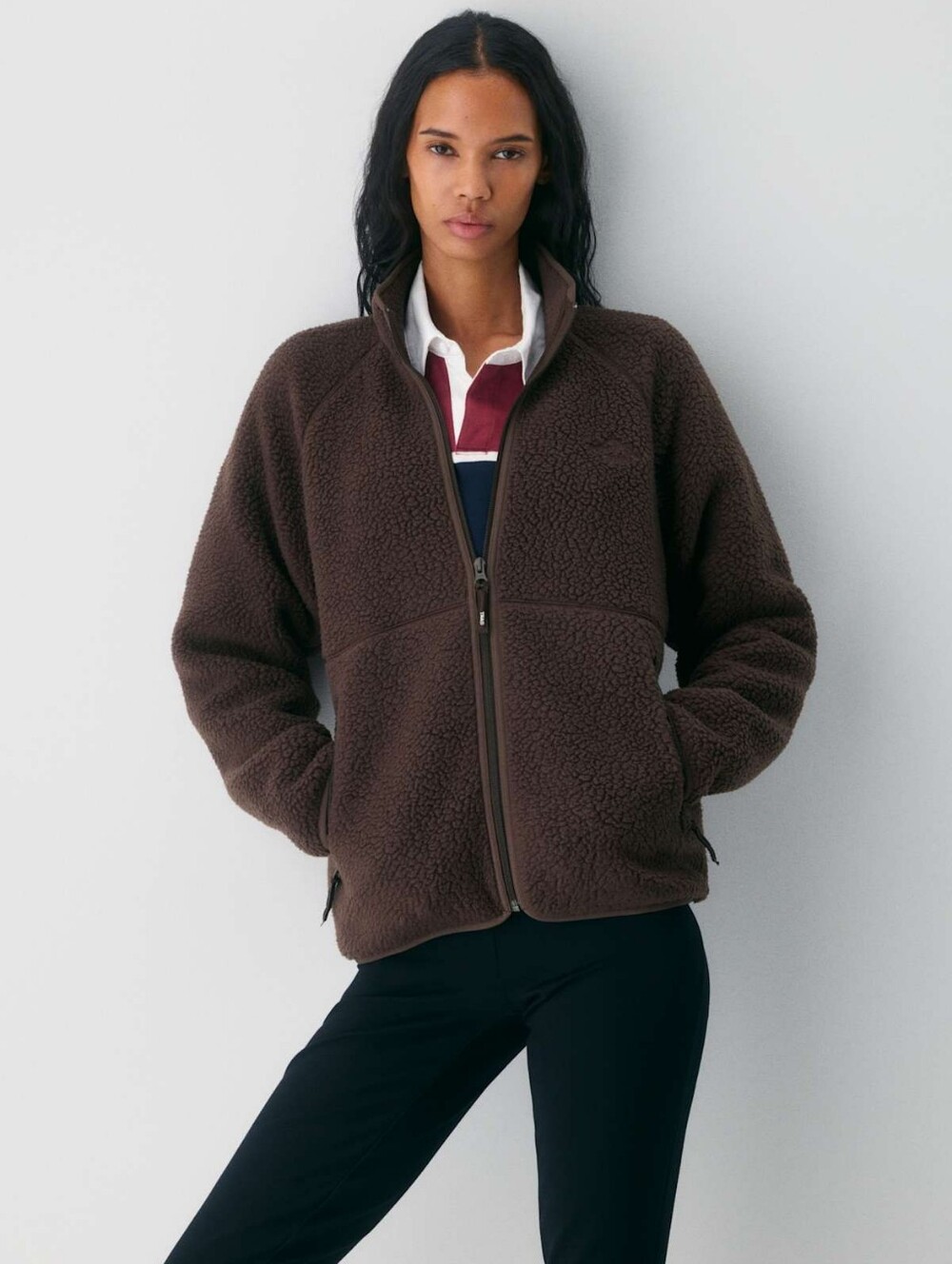 TNA Polartec® Thermal Pro™ Raglan Mockneck Zip-Up